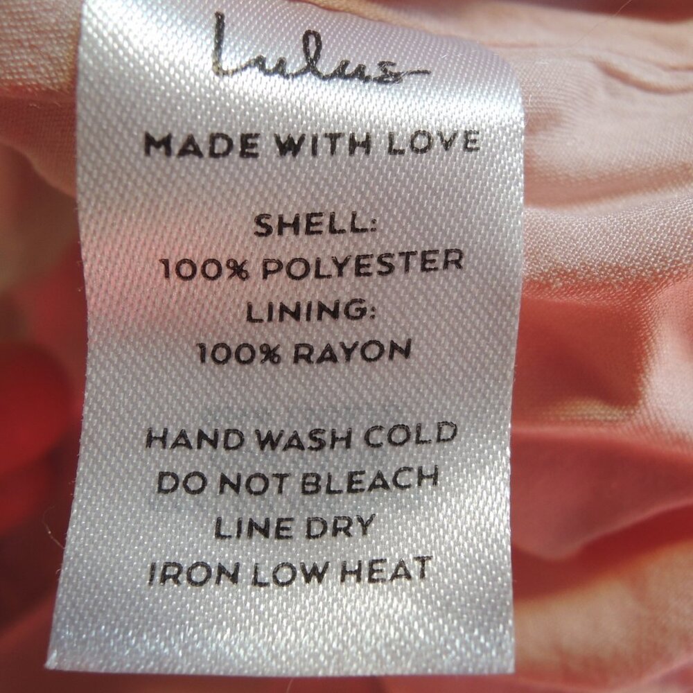 Lulus Renewed Romance Blush Pink Multi Floral Maxi Dress L - Picture 14 of 15